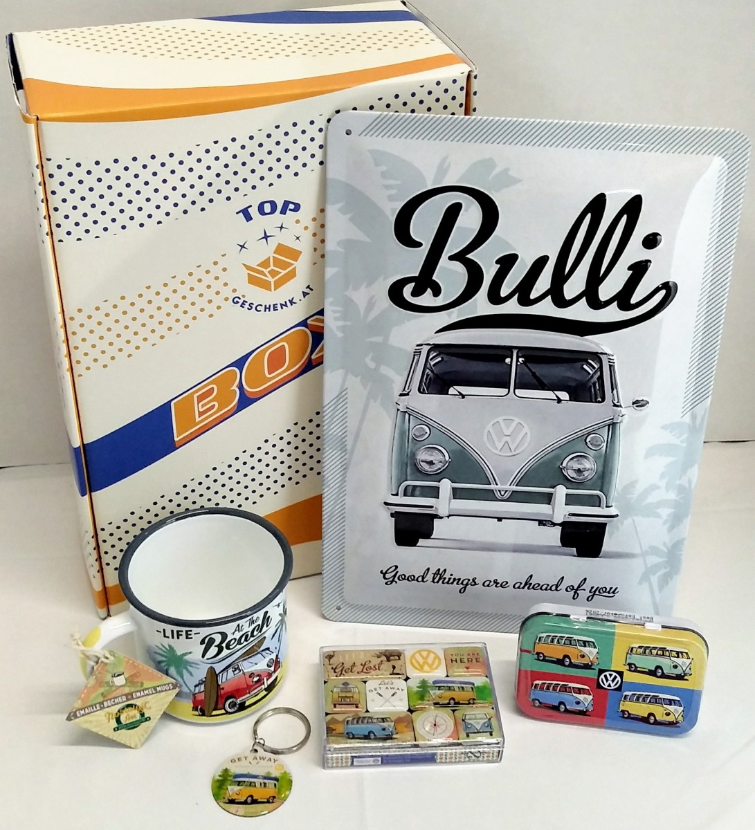Bulli - Good Times - Geschenkbox - Top Geschenk