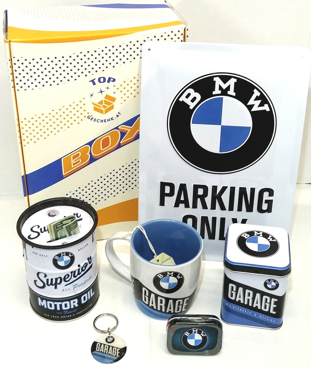 BMW Parking Only - Geschenkbox - Top Geschenk